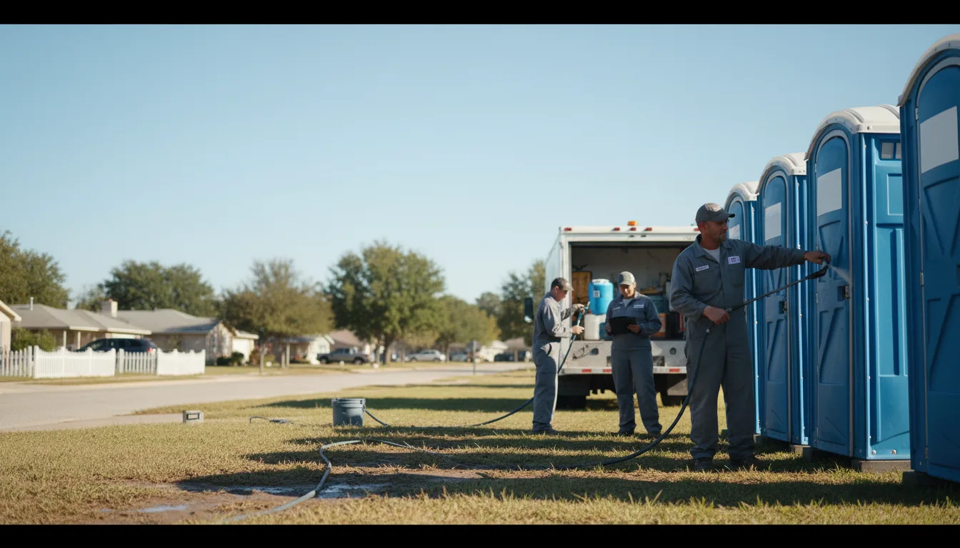 Long-Term Portable Toilet Rental in Eudora, KS near me